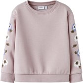 NAME IT Lot De 2 T-shirts Nmfvix 2P LS Top Fille - Manches Longues Confortables Automne