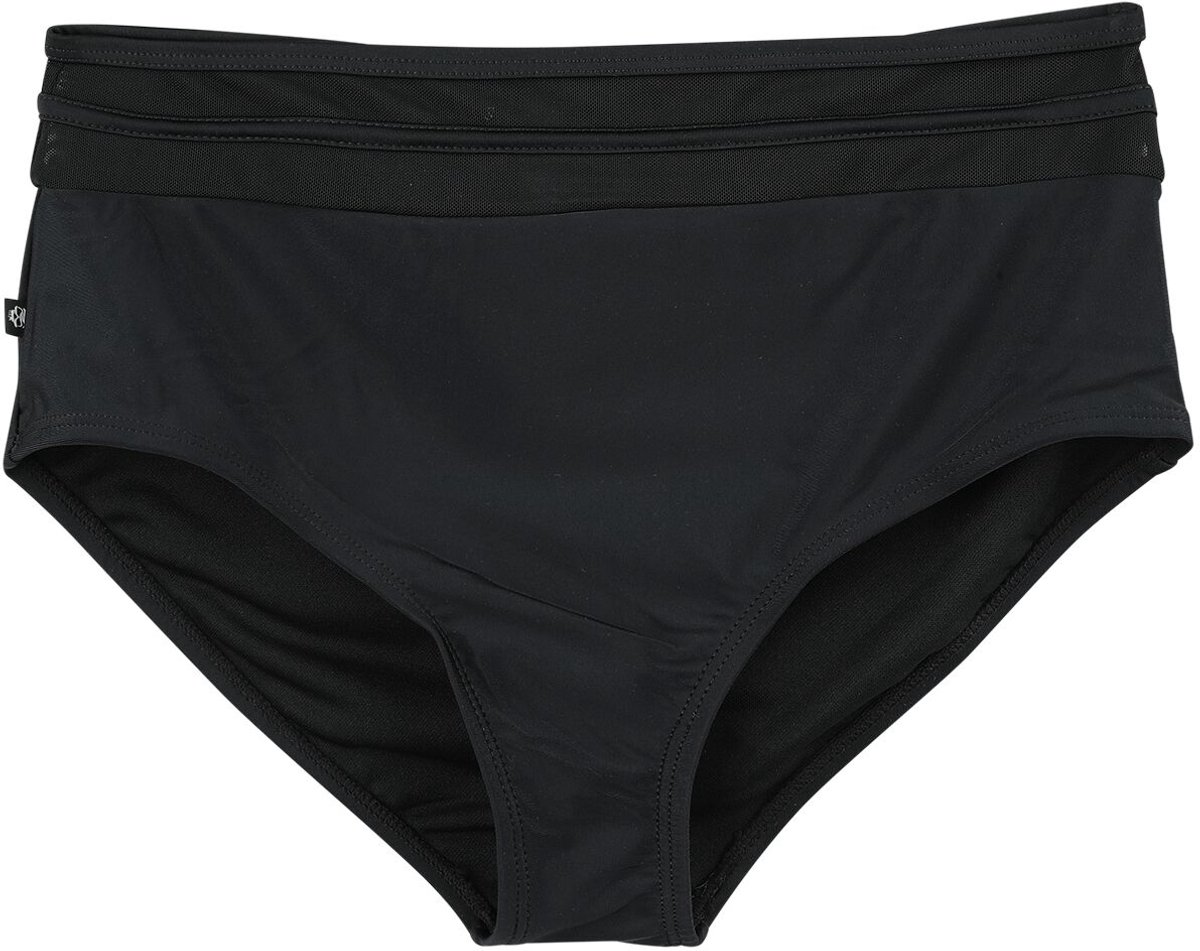 Black Premium by EMP Zwart bikinibroekje met hoge taille - Dames