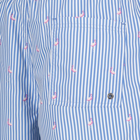 Produit Short de bain rayé homme Flamant rose - Maillot de bain - Taille L