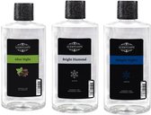 Scentchips Now or Never - After Night + Bright Diamond + Delight Night - Geurolie Voor Oliebrander Set van 3 - Parfum Olie - Geurolie Voor Lampenolie - Geurlamp Olie - 475ml x 3