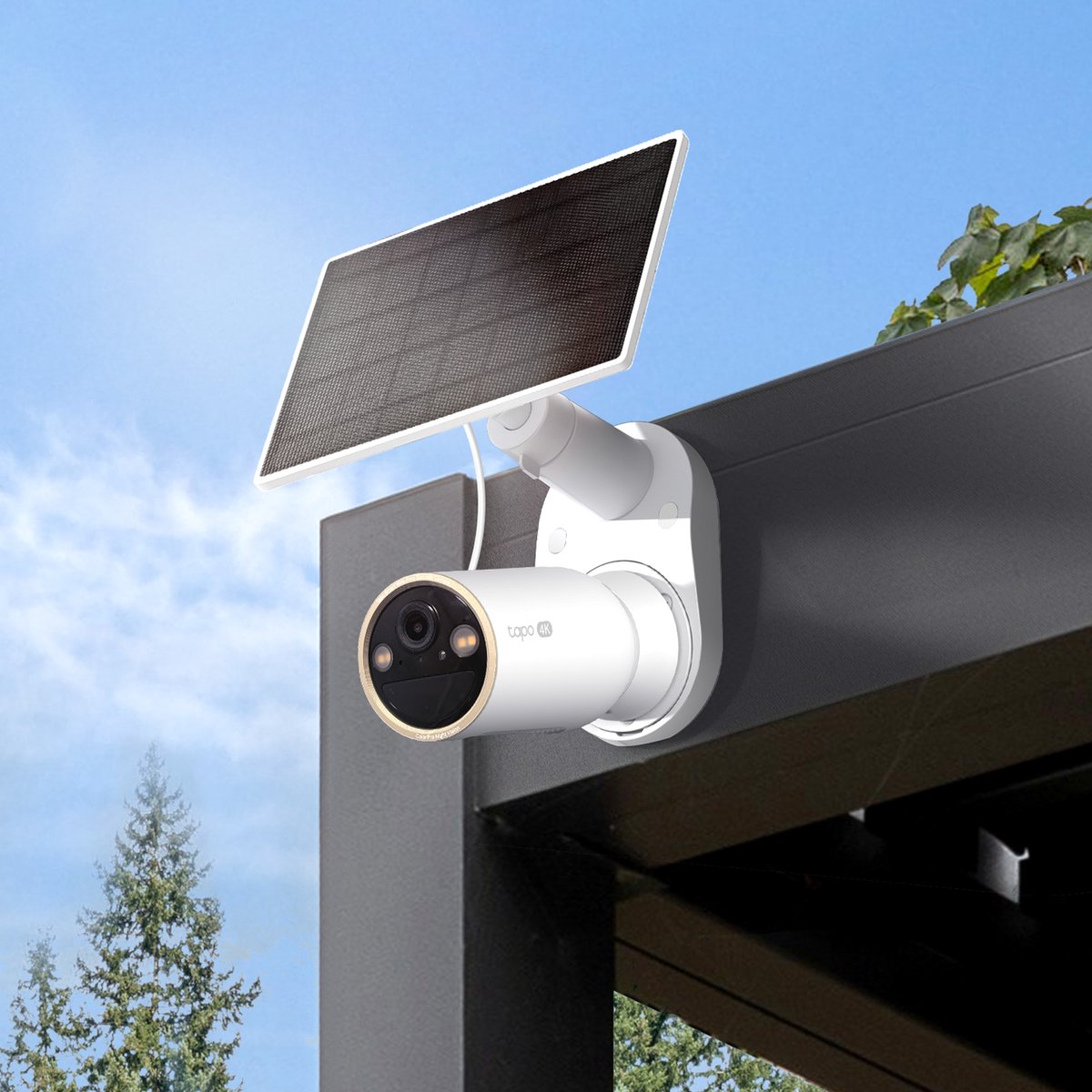 Tapo C460 KIT Beveiligingscamera buiten met zonnepaneel - 4K 8MP- IP66- WiFI Camera – foto 6