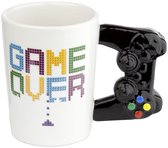 Tasse à Café/thé Game Over pour gamers - Game Over - poignée de console - céramique - 400 ml