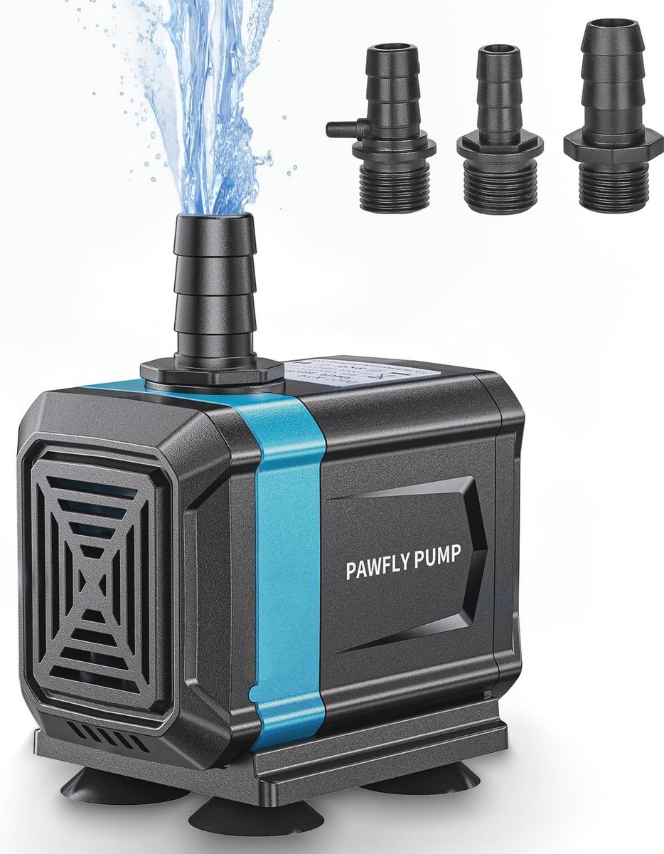 Ultrastille Aquarium Dompelpomp 2100L/H voor Waterfonteinen, Vijvers en Tuinen