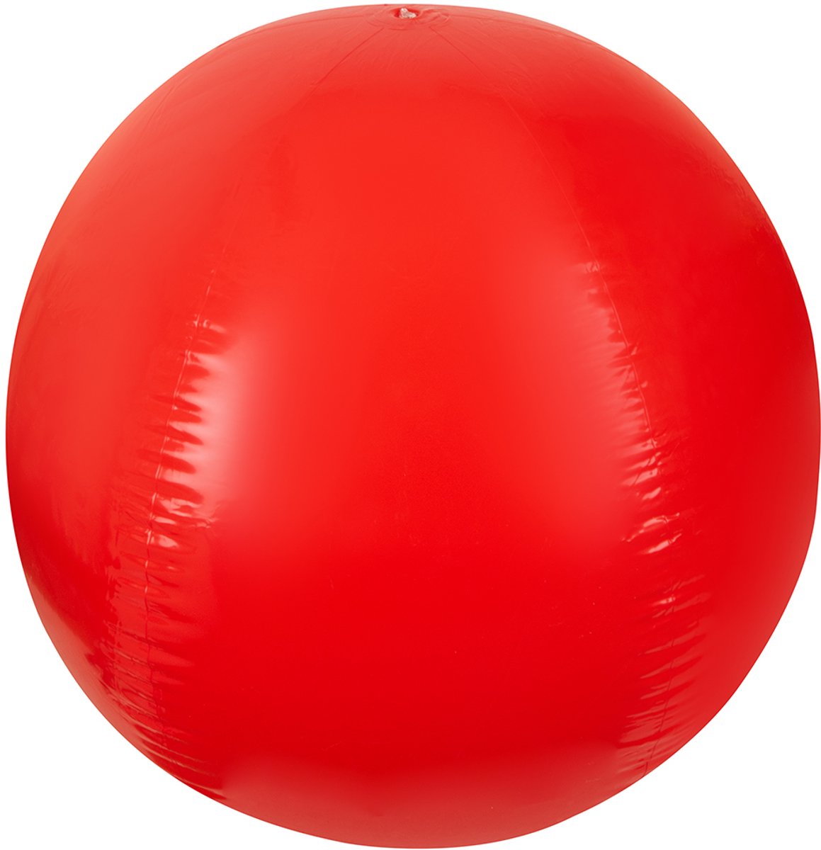 Opblaasbare Megabal 0.2 mm met een diameter van 115 cm rood