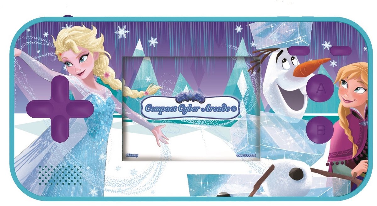 Console de jeux portable couleur Frozen Cyber Arcade Pocket