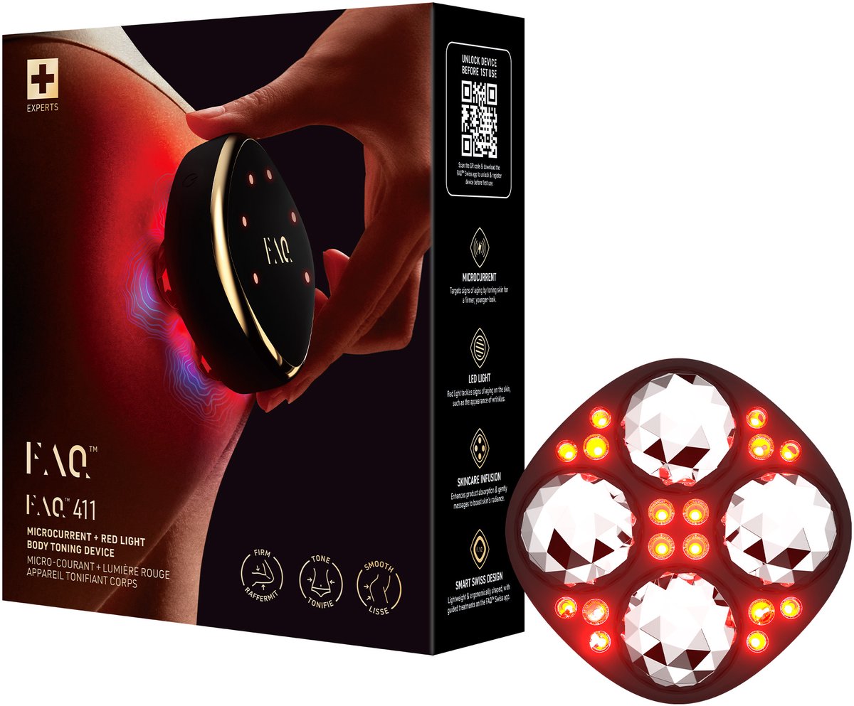 FAQ 411 Microcurrent Red LED Body Toning Device