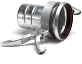 Raccord de tuyau Dallai M-part x - type CZ - galvanisé - 89 x 76 mm