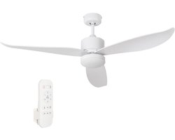 Jata JVTE4231 plafondventilator met verlichting- tot 25m2 - afstandsbediening - timer - 3 licht instellingen
