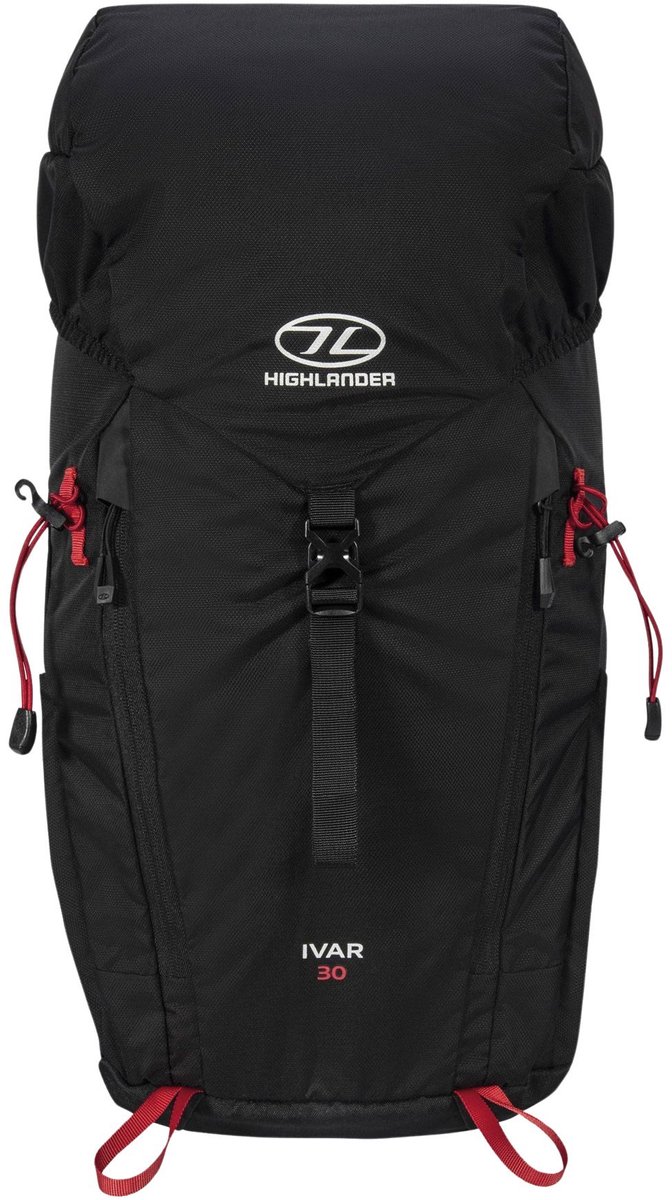 Highlander rugzak Ivar Rucksack voor heren 30 liter - Zwart