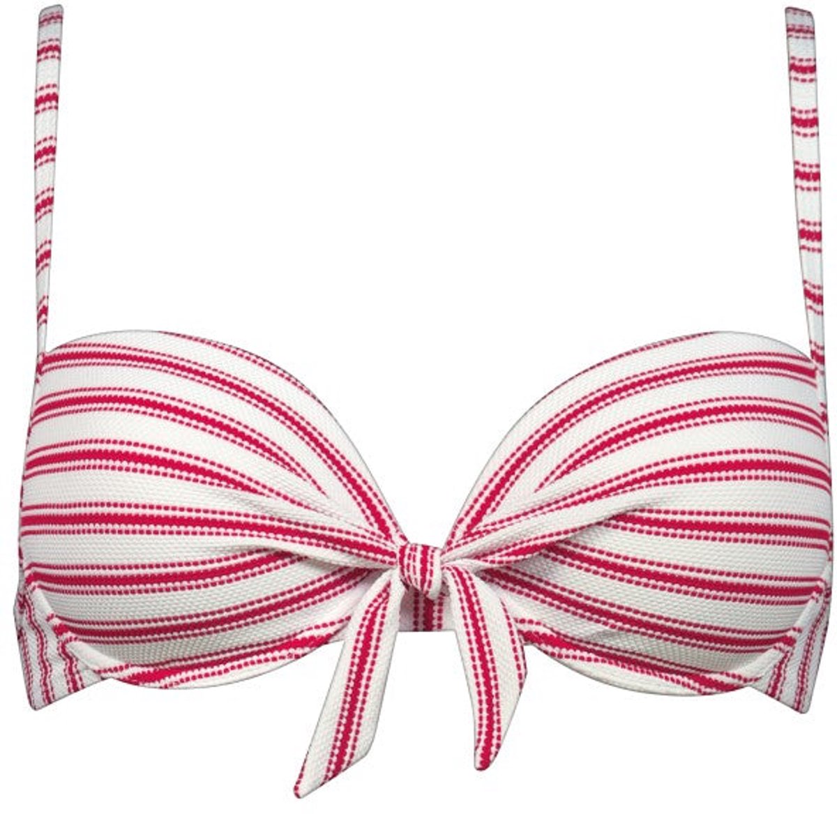 Watercult - Seaside Splash Beugel Bikini Top - maat 42C - Wit/Roze/Rood