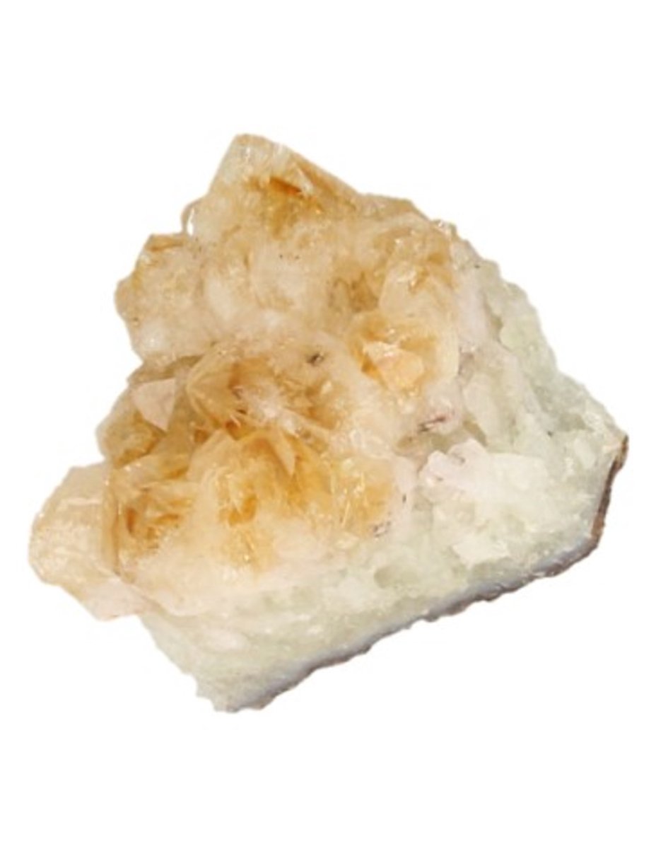Ruben Robijn Citrien Brazilië ruw 250-300 gram (verhit) Geel