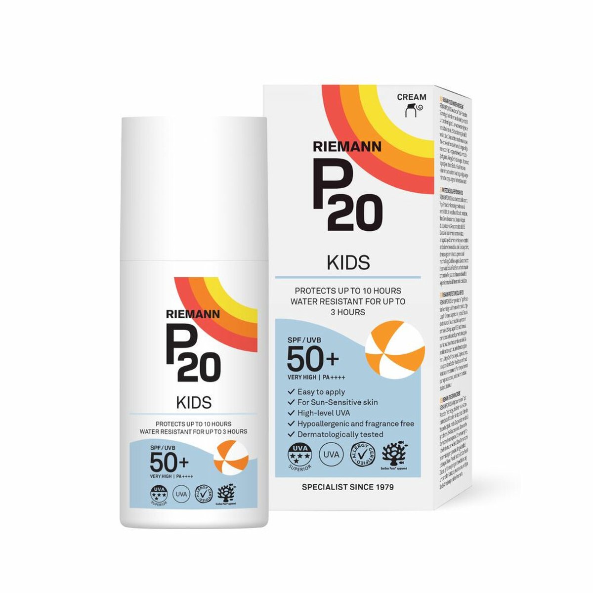 Goedkoopste 2x P20 Zonnebrand Kids SPF 50 Lotion 200 ml