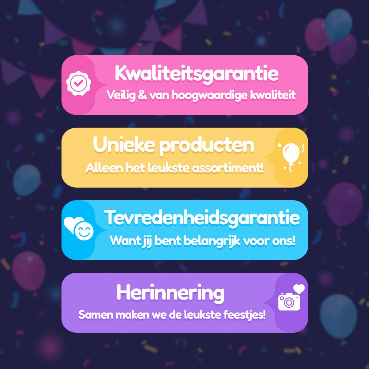 Q2P - Slingers - Geslaagd - Versiering - Diploma - Vlag - Decoratie - Vlaggenlijn - Goud - Zwart — afbeelding 5