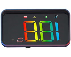 WiiYii Head Up Display M4 - OBD2 - HUD Projector - Universeel - Kleur