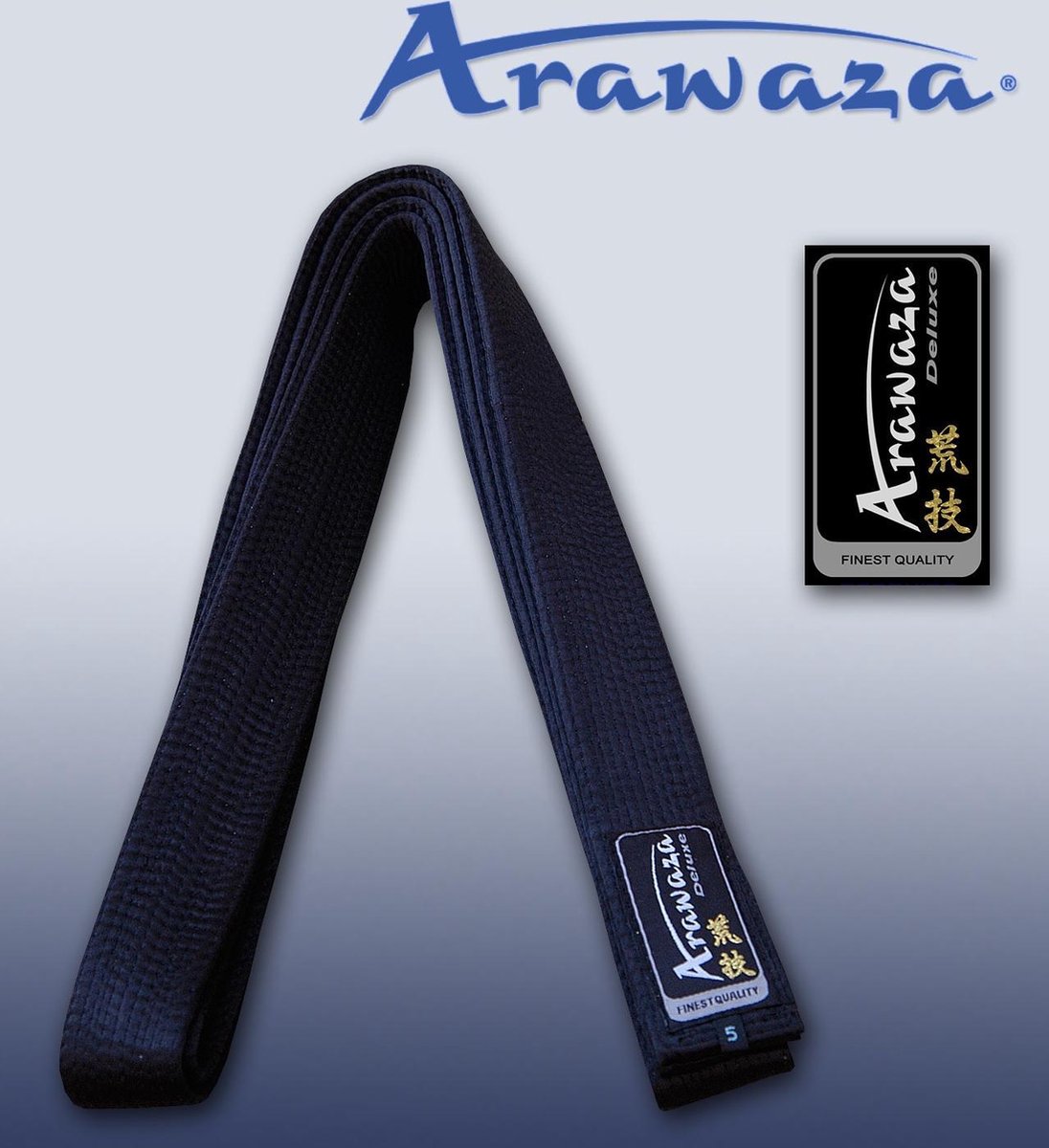 Karateband Arawaza | zwart - Product Kleur: Zwart / Product Maat: 330