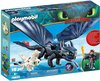 foto van PLAYMOBIL Dragons Tandloos en Hikkie met Babydraak - 70037