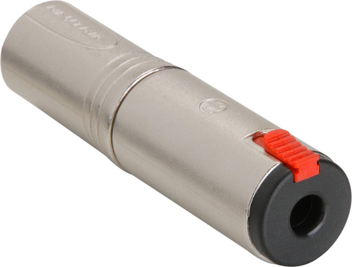 Neutrik NA3MJ XLR-adapter XLR-stekker - Jackplug female 6,3 mm Stereo Inhoud: 1 stuk(s)