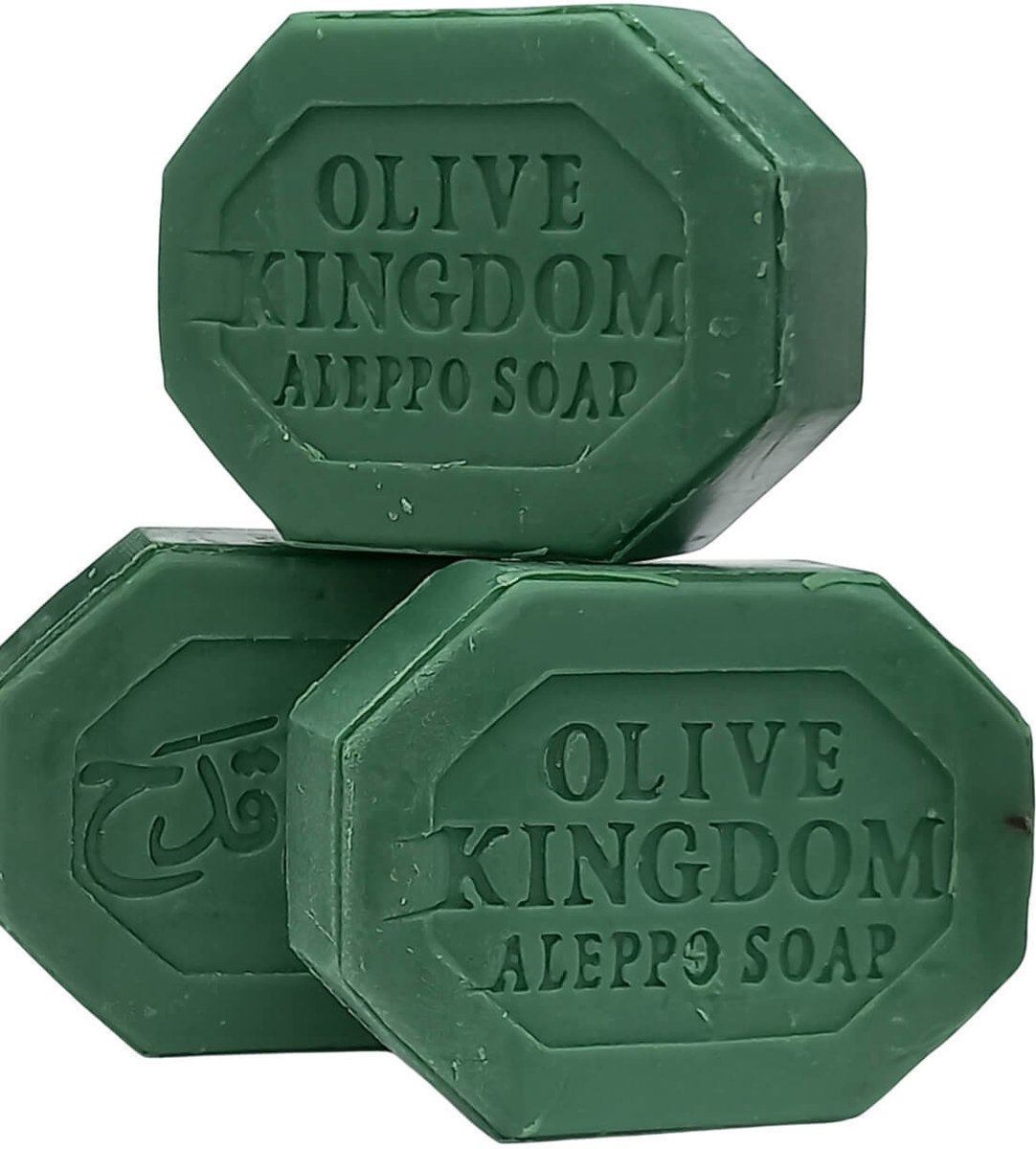 Goedkoopste Aleppo Zeeptablet, Soapbars 3x ±100 gram - Savon D'Alep - 3x Natuurlijke Aleppo soap bar voor Gezicht en Lichaam