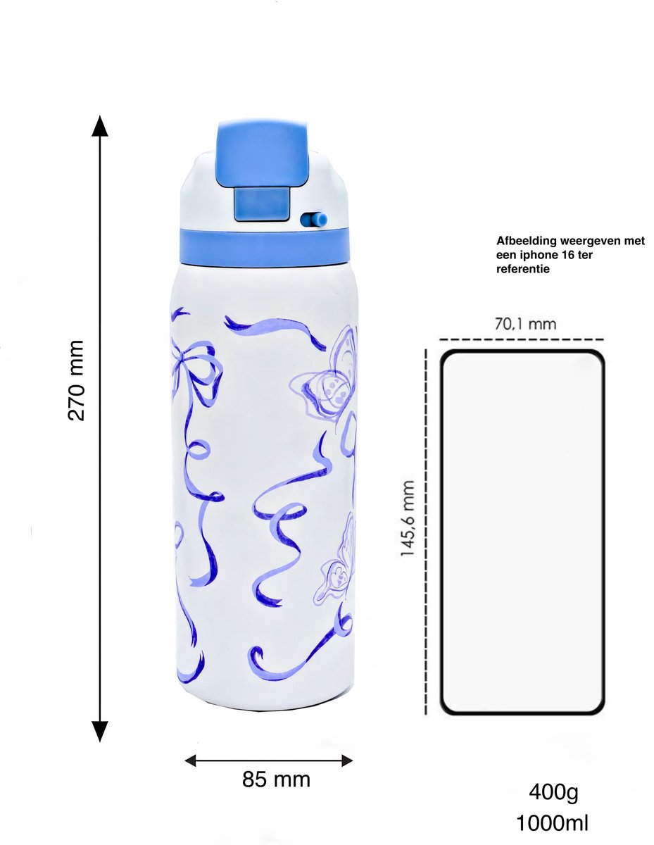 LYKKE® Freesip - Geïsoleerde Sportwaterfles thumbnail 3