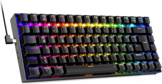 Mechanical Keyboard - Mechanisch Toetsenbord Gaming - Zwart