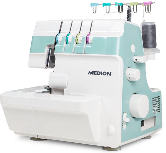 Machine à coudre surjeteuse MEDION SO90 (MD19169) turquoise
