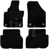 Tip-it - Jeu de tapis de voiture Vw Touran (1T1, 1T2, 1T3) 2003 -> 2015 - Ajustement parfait - 4 pièces