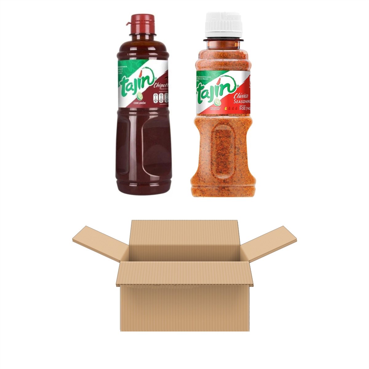 Multipak Tajin (Clasico Seasoning, Salsa Chipotle) (142g, 475ml)