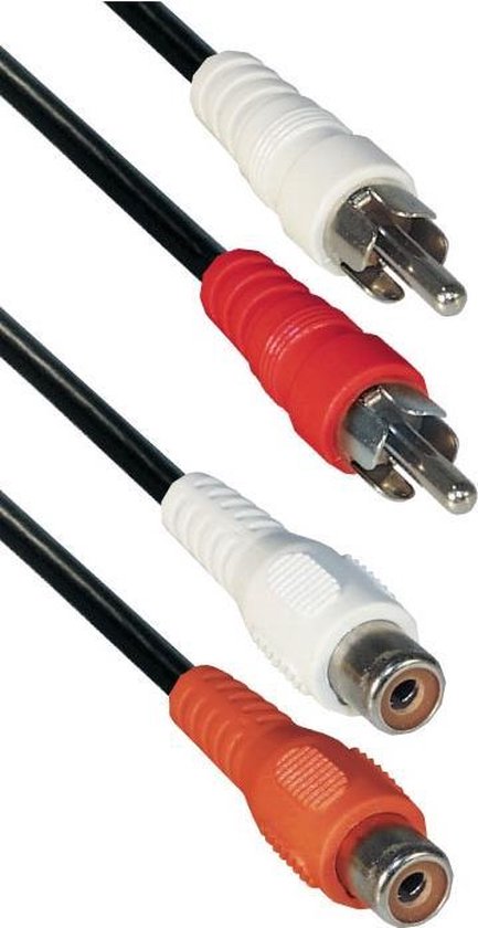 Jack verlengkabel - Soort: Stereo Aansluiting 1: Jack 3.5 mm male Aansluiting 2: Jack 3.5 mm