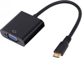 Coretek Mini HDMI naar VGA adapter / zwart - 0,15 meter