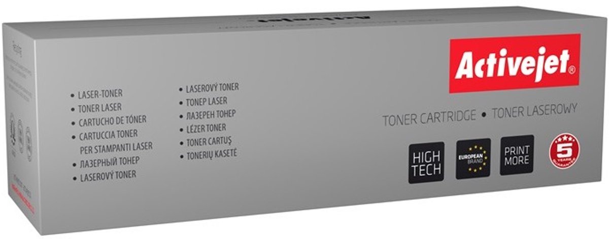 Image of Activejet ATH-139NX tonercartridge 1 stuk(s) Compatibel Zwart