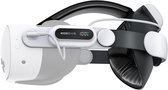 BOBOVR E3 Pro Batterijband voor Meta Quest 3 & 3S | Elite VR Hoofdband met 10.000 mAh Hot-Swap B100 Batterij | Verstelbare Comfortband met 3,5mm Audio Jack