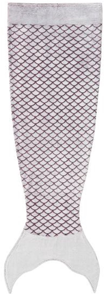 livarno home Fleece deken - Zeemermin Deken - Lila - 60 x 180cm