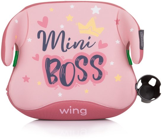 Chipolino Wing Display I-Size Zitverhoger - met Beker/flessenhouder - Geschikt van 125 tot 150 cm