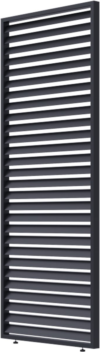 ALBA decopaneel horizontaal L 93cm x H 233.5cm RAL 7016 antraciet