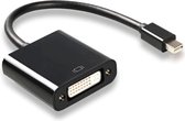 Dolphix Mini DisplayPort 1.1 naar DVI adapter (1920 x 1200) / zwart - 0,15 meter