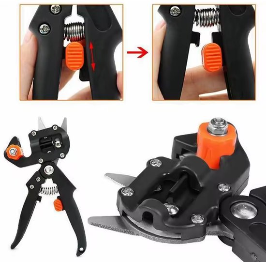 Snoeischaar Enten - Snijgereedschap Kit - Enten Tapes - Plant - Tak - Twig - Wijnstok - Fruit Boom - Professionele Snoeischaar - Tuingereedschap van Merkloos	 — afbeelding 4