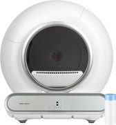 Skoov automatische Kattenbak - incl. App - Zelfreinigende - Elektrische - Robot - XXL - Met mat en 15 afvalzakken
