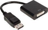 DisplayPort naar DVI adapter - versie 1.1 (1920 x 1200) / zwart - 0,20 meter