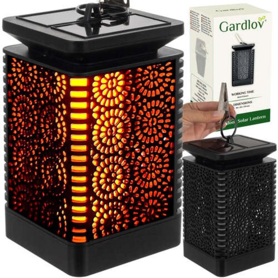 Lot De 10 Couvercles De Lampe Solaire De Rechange - Lanternes LED Blanc Chaud 10x10cm 1.2V 600mAh