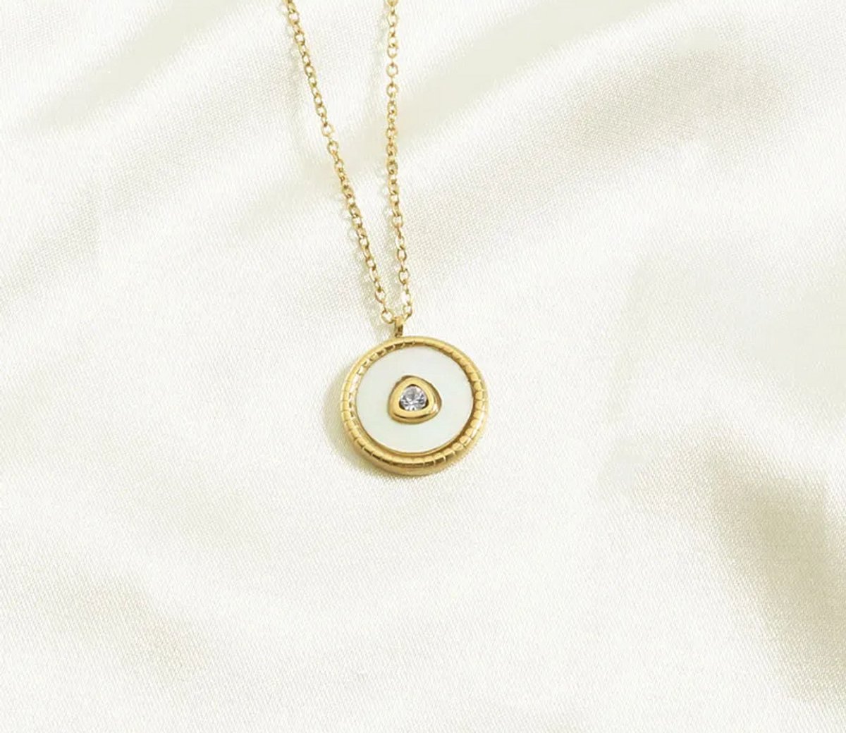 Ketting Si Amor Sieraden NW1301-G Roestvrij Staal Kleur Goud