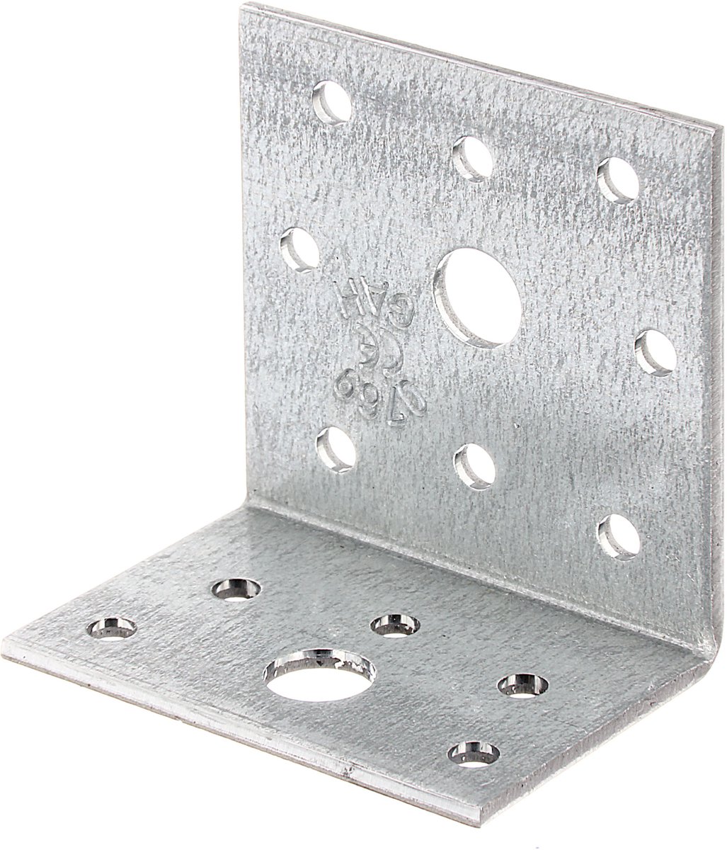 Alberts 832360 hoekverbinder | sendzimir verzinkt | 40 x 60 x 60 mm | Set van 60