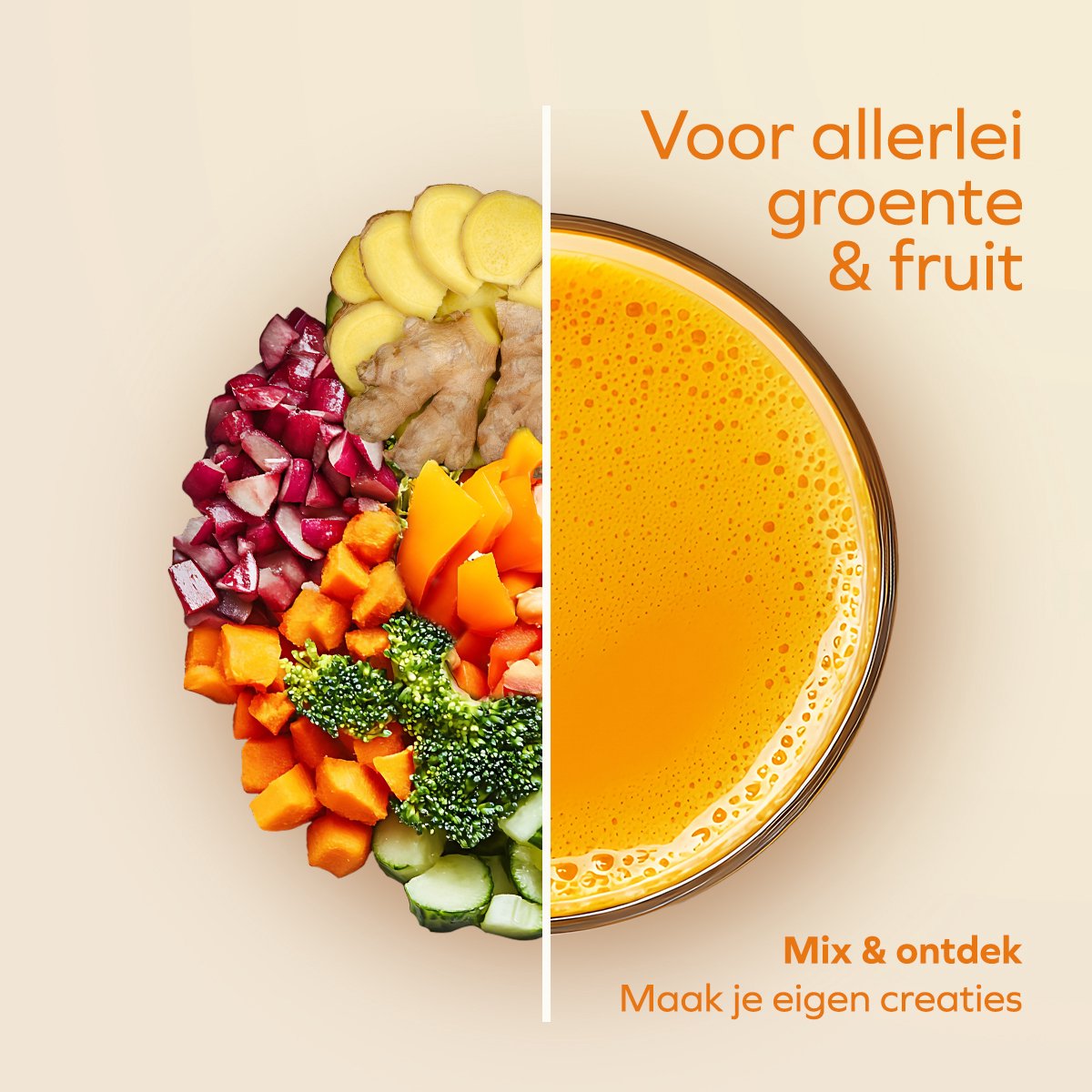 KitchenBrothers Slowjuicer - Compact & PFAS-vrij thumbnail 6