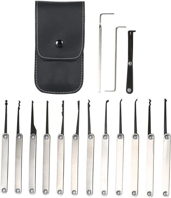 Lockpick set - Lock picking set - Slotenmaker - Gereedschap ...
