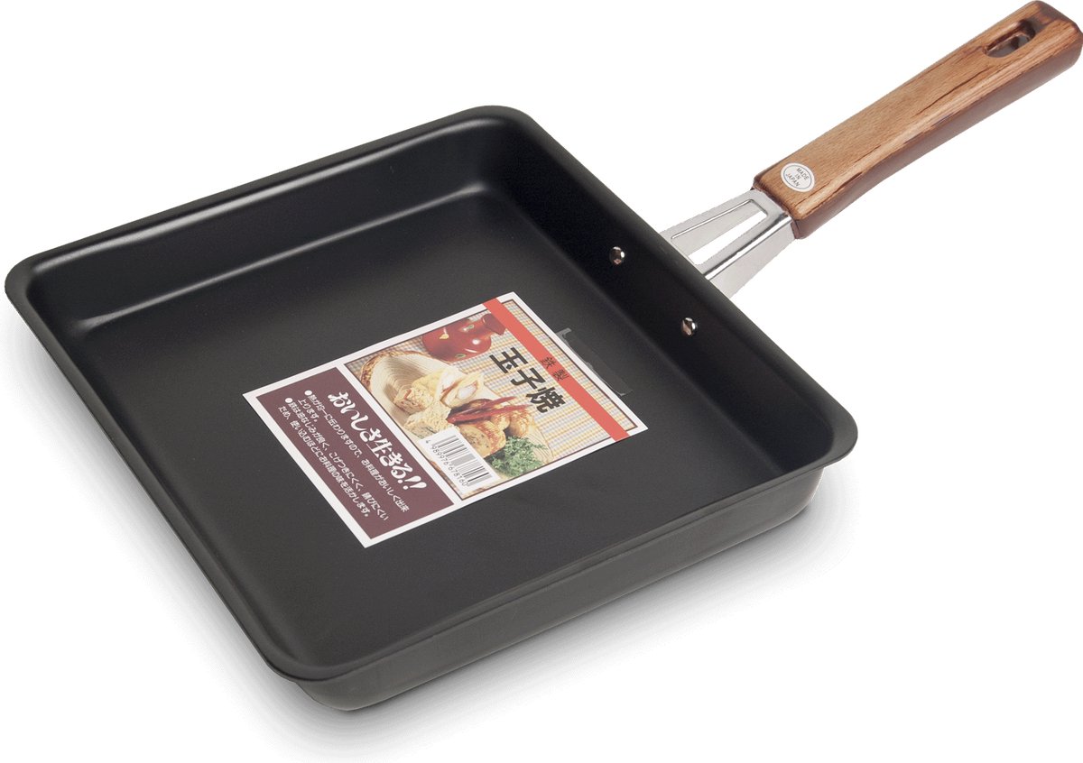 Tamago pan - rechthoekig - speciaal voor japanse omeletten - 23cm
