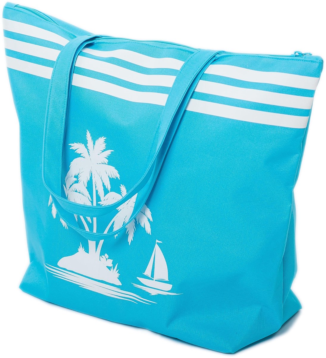 Ibenzoa® Stijlvolle Grote Strandtas met Trendy Design en Waterdichte Functie voor Dames