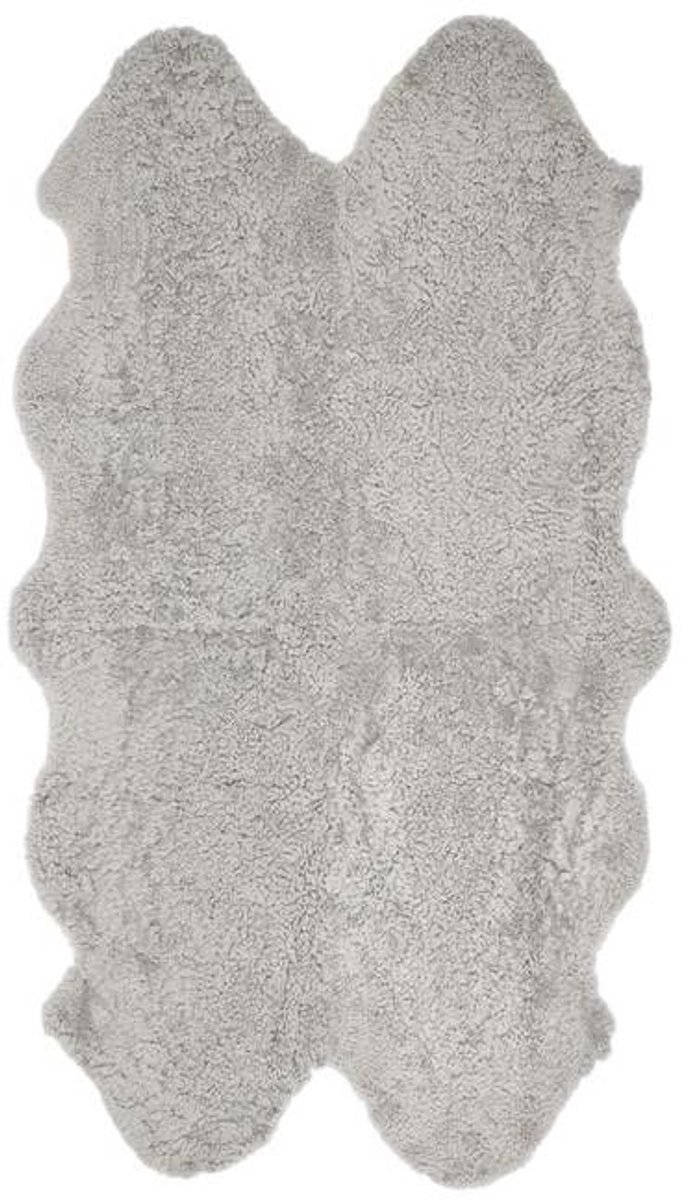 Sheepskin House â€“ Vierdubbele Nieuw-Zeelandse Schapenvacht - Curly Kortharig â€“ 170x110 cm