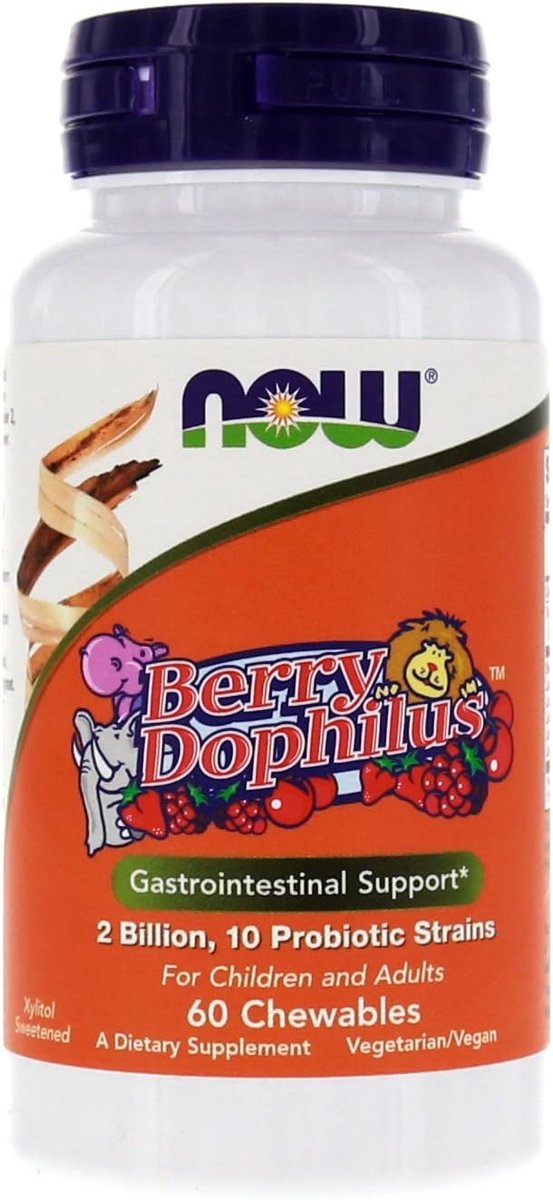 Goedkoopste Berry Dophilus - 60 kauwtabletten
