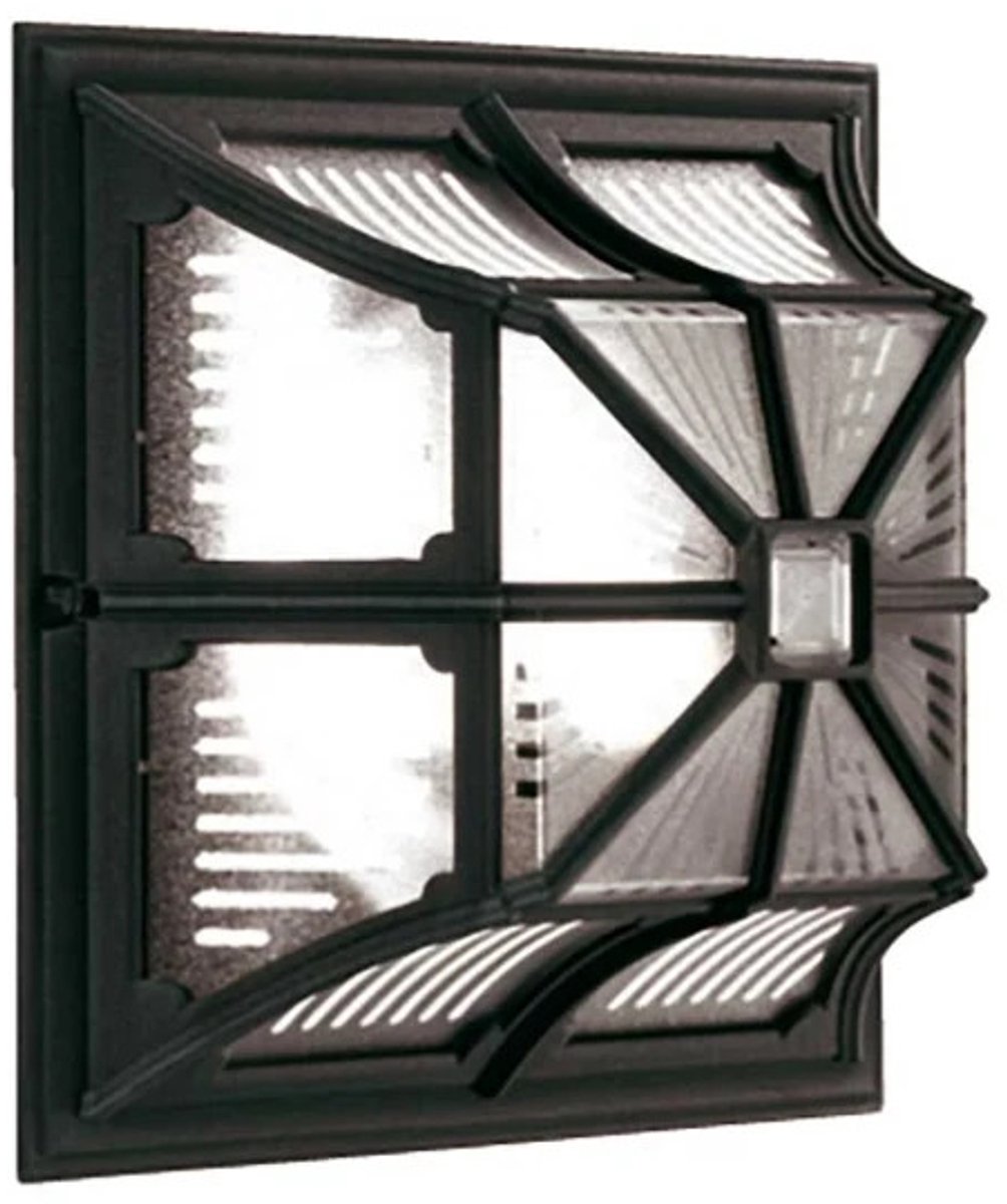 Elstead Lighting LED Buitenlamp Chapel | 1X E27 Max 60W | IP44 | Dimbaar | Black