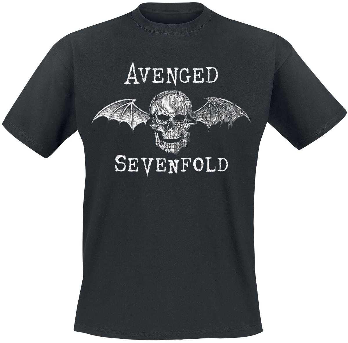 Avenged Sevenfold Cyborg Deathbat Heren T-shirt - zwart - S