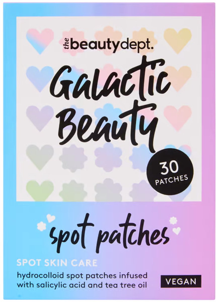 the Beautydept - Galactic Beauty spot patches - spot skin care - 30 patches met salicylzuur en tea tree oil